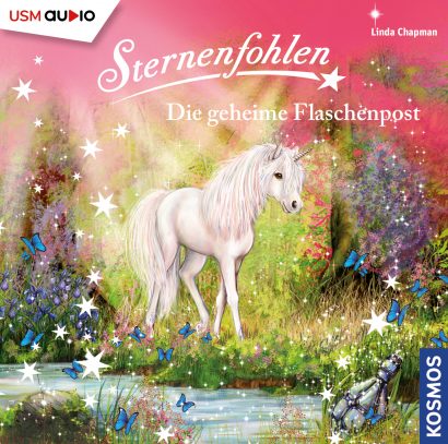 Cover Sternenfohlen Die geheime Flaschenpost - Hörspiel von Linda Champan