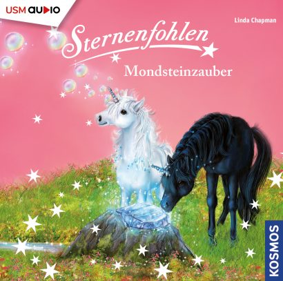 Cover Sternenfohlen Mondsteinzauber - Hörspiel von Linda Champan