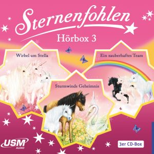 Cover Sternenfohlen Hörbox 3 - Hörspiel von Linda Champan