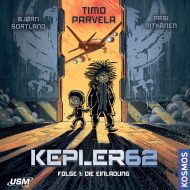 Kepler62 – Folge 1: Die Einladung – Hörbuch Kinder SciFi Cover Kepler62 - Folge 1: Die Einladung - Hörbuch Kinder SciFi