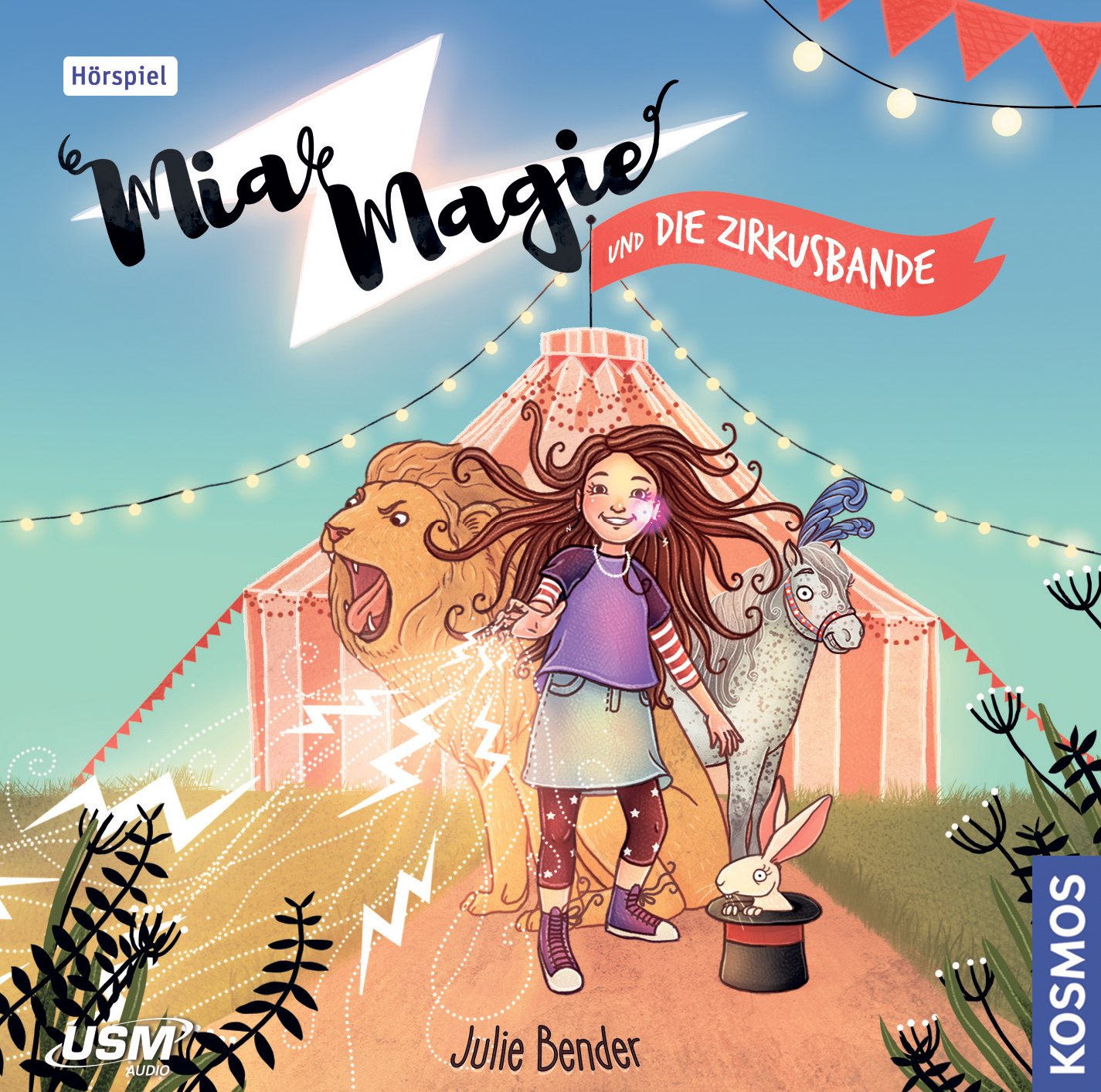 Cover Mia Magie und die Zirkusbande - Hörspiel von Julie Bender Folge 1