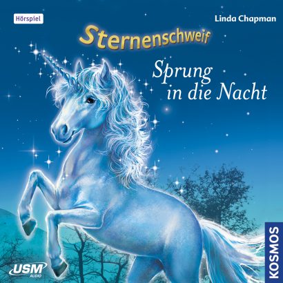 Cover „Sternenschweif Folge 2 Sprung in die Nacht“ – Hörspiel für Kinder und Einhorn-Fans