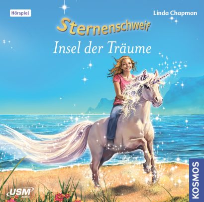 Sternenschweif Folge 49 Insel der Träume – Hörspiel für Kinder Cover „Sternenschweif Folge 49 Insel der Träume“ – Hörspiel für Kinder und Einhorn-Fans