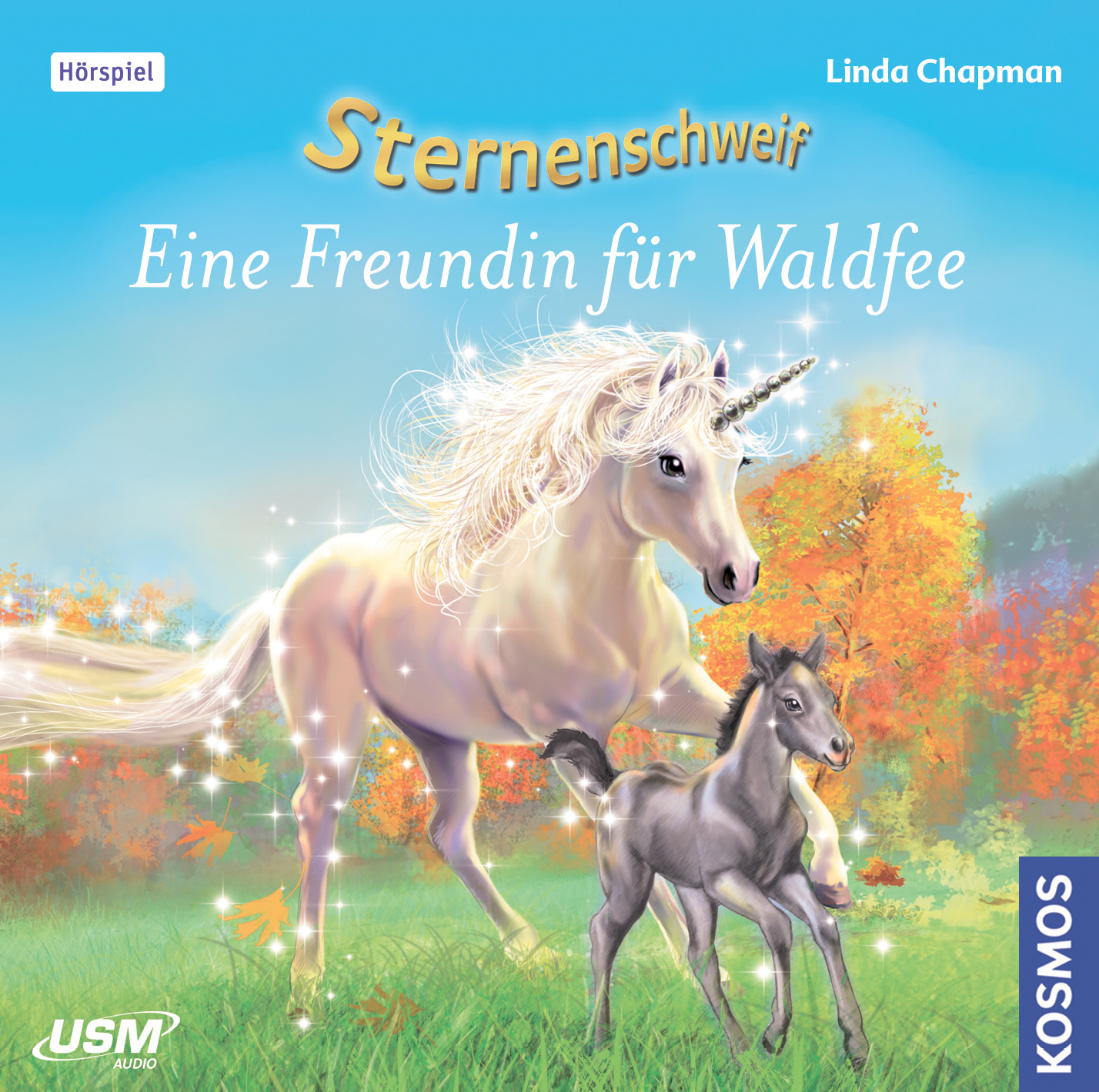 Cover „Sternenschweif Folge 50 Eine Freundin für Waldfee“ – Hörspiel für Kinder und Einhorn-Fans