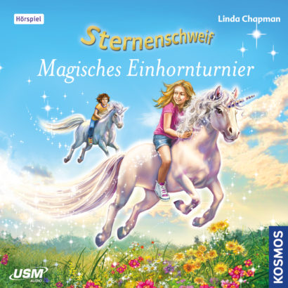 Cover „Sternenschweif Folge 53 Magisches Einhornturnier“ – Hörspiel für Kinder und Einhorn-Fans