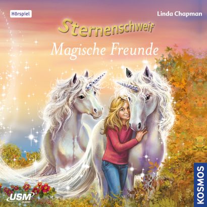 Cover „Sternenschweif Folge 54 Magische Freunde“ – Hörspiel für Kinder und Einhorn-Fans