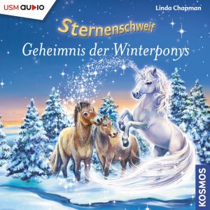 Cover „Sternenschweif Folge 55 Geheimnis der Winterponys“ – Hörspiel für Kinder und Einhorn-Fans