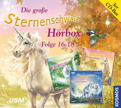 Sternenschweif Hörbox 16-18 Cover Sternenschweif Hörbox 16-18