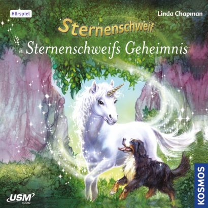 Sternenschweif 5 Cover „Sternenschweif Folge 5 Sternenschweifs Geheimnis“ – Hörspiel für Kinder und Einhorn-Fans