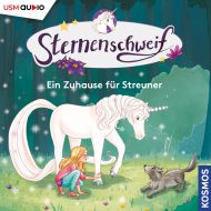 Sternenschweif Folge 58 Ein Zuhause für Streuner – Hörspiel für Kinder Cover „Sternenschweif Folge 58 Ein Zuhause für Streuner“ – Hörspiel für Kinder und Einhorn-Fans