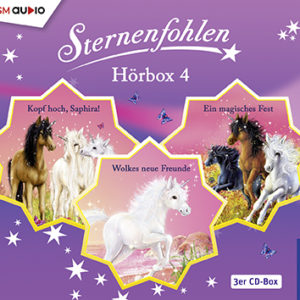 Cover Sternenfohlen Hörbox 4 - Hörspiel von Linda Champan