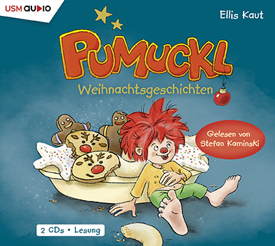 Cover Pumuckl Weihnachtsgeschichten - Hörbuch Weihnachten von Ellis Kaut, Sprecher Stefan Kaminski