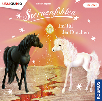 Cover Sternenfohlen Im Tal der Drachen - Hörspiel von Linda Champan