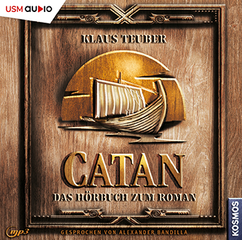 Cover „CATAN - Das Hörbuchzum Roman“ von Catan-Erfinder Klaus Teuber