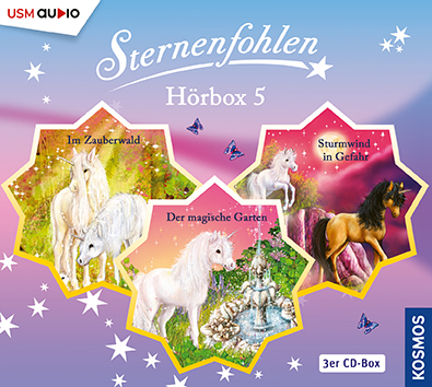 Sternenfohlen Hörbox 5 - Hörspiel von Linda Champan Cover Sternenfohlen Hörbox 5 - Hörspiel von Linda Champan