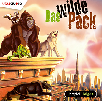 Das wilde Pack Folge 1 Kinder Hörspiel Cover Das wilde Pack Folge 1 Kinder Hörspiel