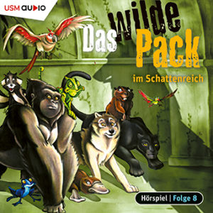 Cover Das wilde Pack im Schattenreich Folge 8 Kinder Hörspiel