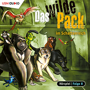 Cover Das wilde Pack im Schattenreich Folge 8 Kinder Hörspiel