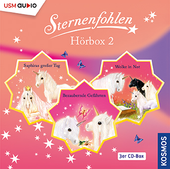 Cover Sternenfohlen Hörbox 2 - Hörspiel von Linda Champan