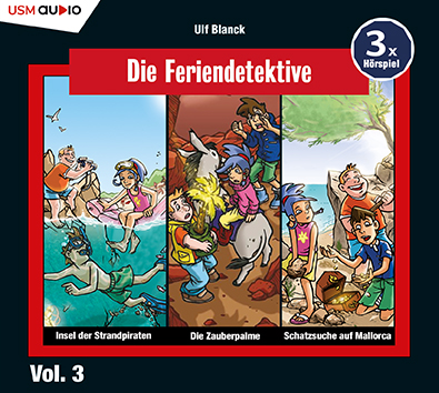 Die Feriendetektive Hörbox Vol. 3 - Hörspiel von Ulf Blanck