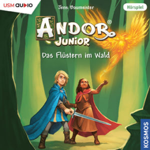 Cover Andor Junior - Das Flüstern im Wald - Folge 3 der Kinderhörspielreihe von Jens Baumeister