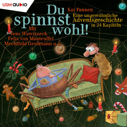 Du spinnst wohl! - Hörspiel gelesen von Jens Wawrczeck und vielen weiterener Du spinnst wohl! - Eine ungewöhnliche Adventsgeschichte in 24 Kapiteln