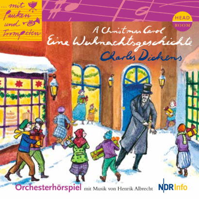 Cover A Christmas Carol - Eine Weihnachtsgeschichte von Charles Dickens - Orchesterhörspiel