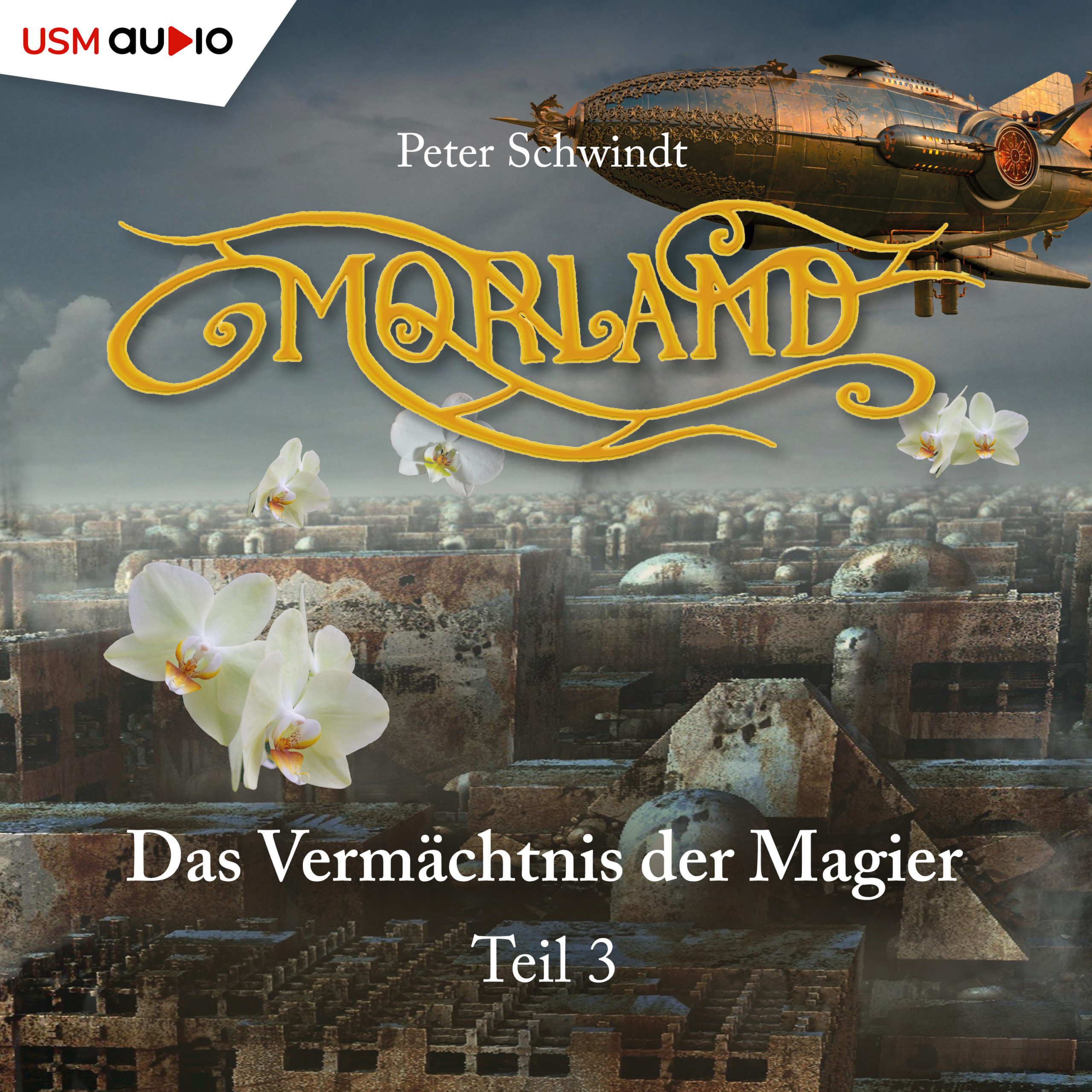 Cover Morland - Das Vermächtnis der Magier Teil 3 der Jugendfantasyreihe Hörspiel