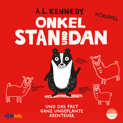 Cover Onkel Stan und Dan und das fast ganz ungeplante Abenteuer von A. L. Kennedy