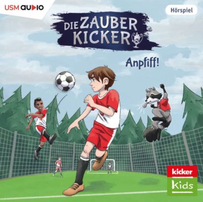 Cover Die Zauberkicker: Anpfiff - Folge 1 der KickerKids Kinderhörspielreihe