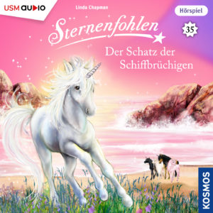 Cover Sternenfohlen 35 Der Schatz der Schiffbrüchigen - Hörspiel von Linda Champan