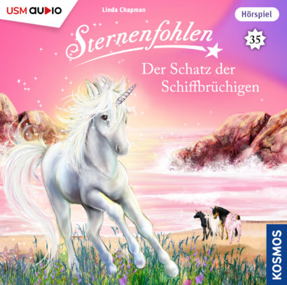 Cover Sternenfohlen 35 Der Schatz der Schiffbrüchigen - Hörspiel von Linda Champan