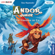 Andor Junior – Die Dämonen im Eis – Folge 7 der Kinderhörspielreihe von Jens Baumeister Cover Andor Junior - Die Dämonen im Eis - Folge 7 der Kinderhörspielreihe von Jens Baumeister