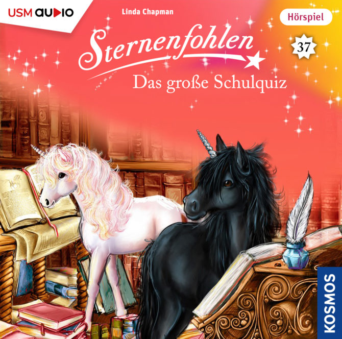 Cover Sternenfohlen 37 Das große Schulquiz - Hörspiel von Linda Champan