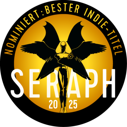 SERAPH 2025_nominiert_bester-indie Phantastik Award Icon Seraph Phantastikpreis