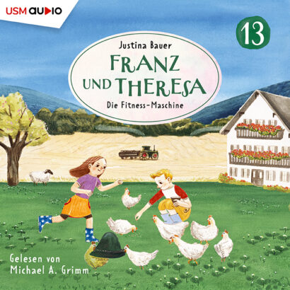 Cover Kinder-Hörbuch Franz und Theresa - Die Fitness-Maschine