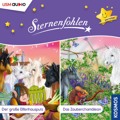 Cover Sternenfohlen Sternchen 3/4: Der große Elfenhausputz/Das Zauberchamäleon